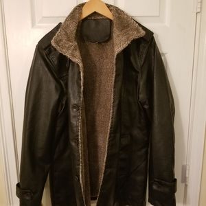 Leather Jacket Size XL (NEW)